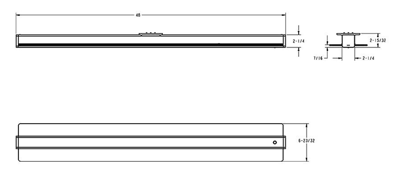 TOMO4LCBS  LED Wrap Tomo 4 Ft FA CCT 5000/4000/3500/3000K Power Select 24/36/48W