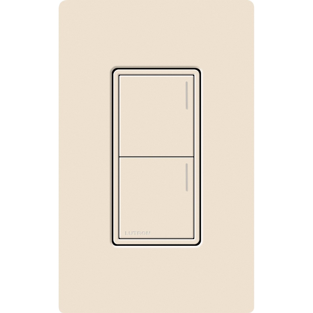 RRST-W2B-LA  Lutron Radiora 3 Sunnata Rf 2-BUTTON Keypad - Light Almond