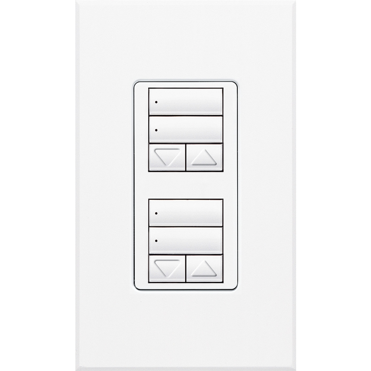 QSWS2-2RLDI-WH  Grafik Eye Qs Seetouch Qs Wallstation, Dual 2-BUTTON W/raise/lower