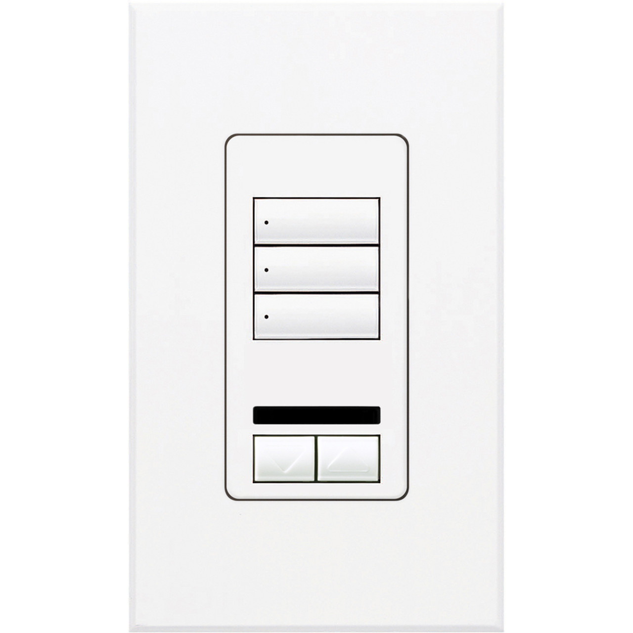 QSWS2-3BRLIRI-WH  Grafik Eye Qs Seetouch Qs Wallstation, 3-BUTTON Wallstation W/raise/lower