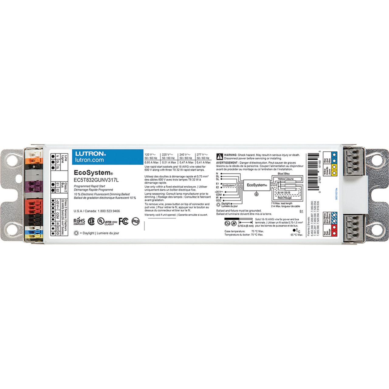 EC5T832GUNV317L  Ecosystem 10 Percent 3-WIRE And Ecosystem Digital Link Controlled