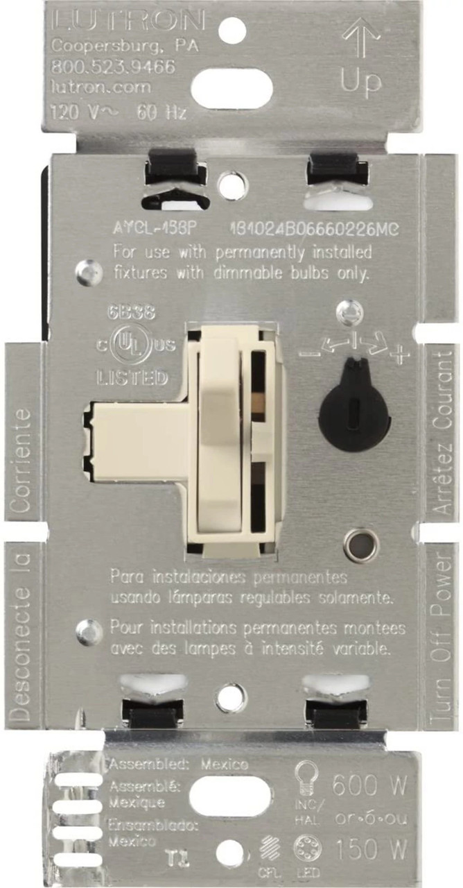 AYCL-153PH-LA  Ariadni Led+ Dimmer, Led, Incandescent/halogen, 3-WAY/SINGLE-POLE