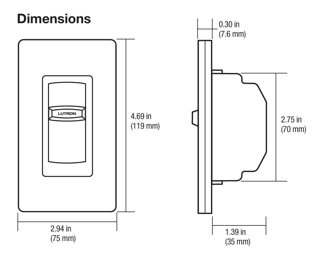 CTCL-150H-WH Line Drawing