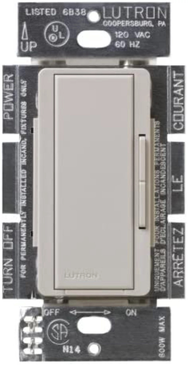 MSC-AD-TP  Maestro Companion Dimmer For Multi-location Use, 120V, Satin