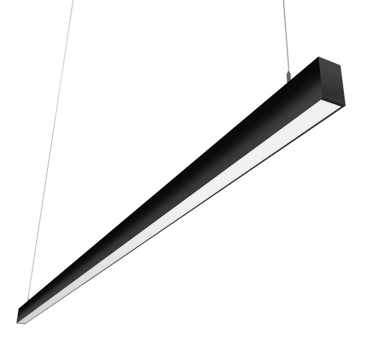 BOA8PB/E BOA 8' Downlight 80/56/48/40/20W Pendant 3000K/3500K/4000K Flat
