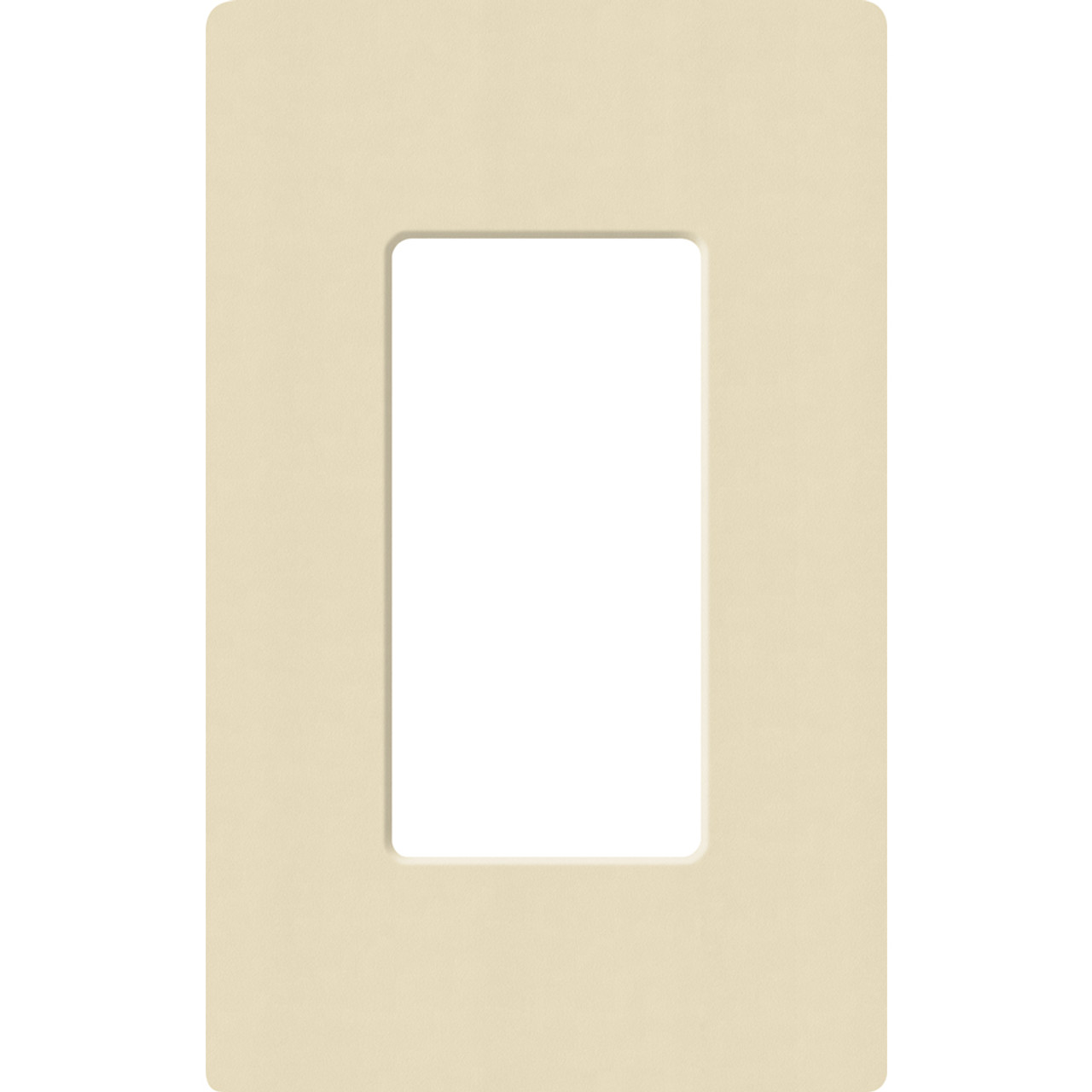 SC-1-SD  Claro Wallplate, Satin Finish, Single-gang In Sand