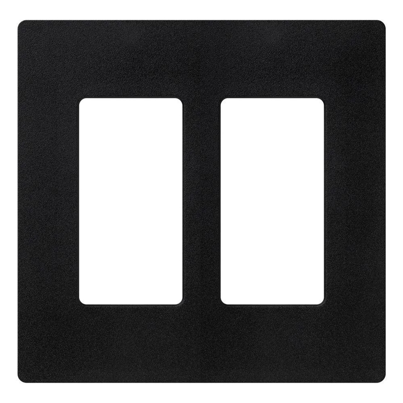 SC-2-MN  Claro Wallplate, Satin Finish, Two-gang In Midnight