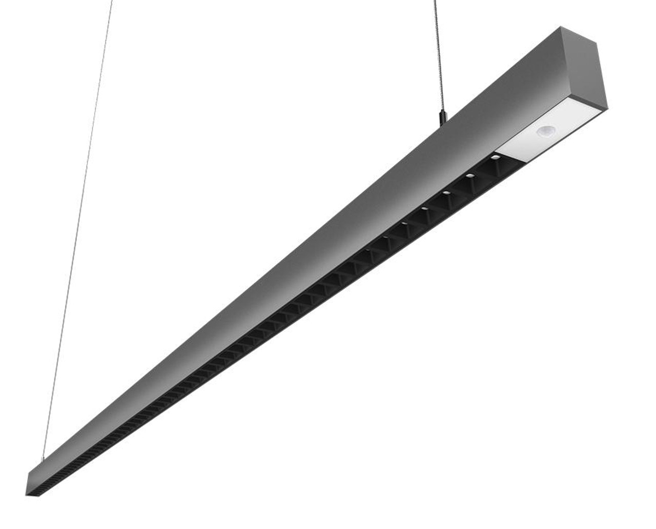 BOA8PLS/PIR BOA 8' Downlight 80/56/48/40/20W Pendant 3000K/3500K/4000K Louver BOA8PLS/PIR BOA 8' Downlight 80/56/48/40/20W Pendant 3000K/3500K/4000K Louver