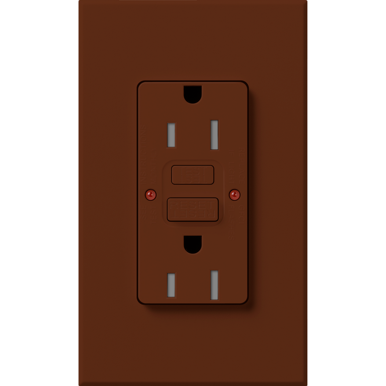 NTR-15-GFST-SI  Architectural Style, Tamper Resistant, Self-testing Gfci Receptacle