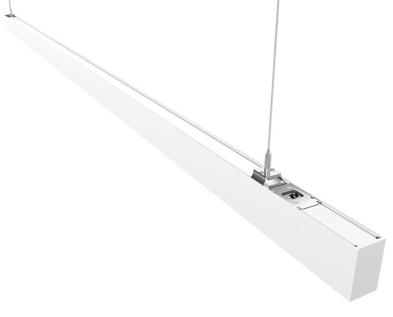 BOA8PLUW/LCBS/MVS BOA 8' Up & Downlight Max 80W Pendant 3000K/3500K/4000K Louver
