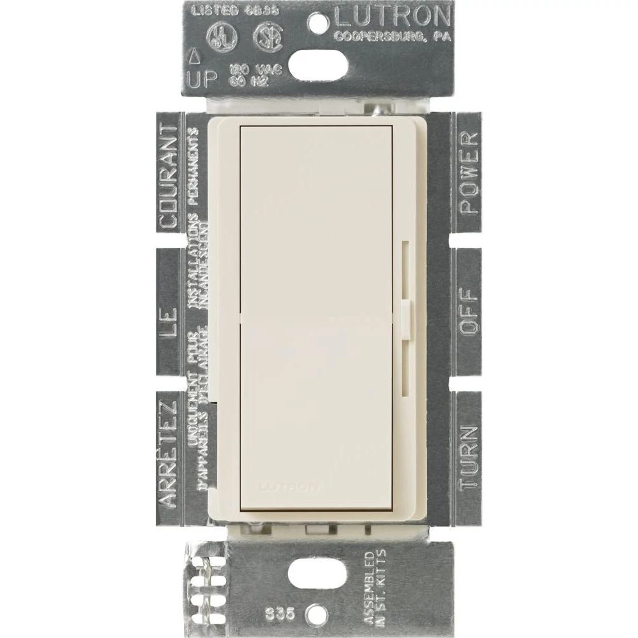 DVSTV-LA  Diva Dimmer - Gloss Finish, Fluorescent Or LED Dimming With 0-10V