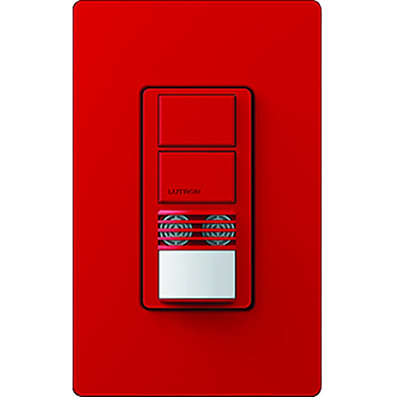 MS-A202-HT  Lutron Maestro Dual-circuit Dual-tech Motion Sensor Switch, 6A