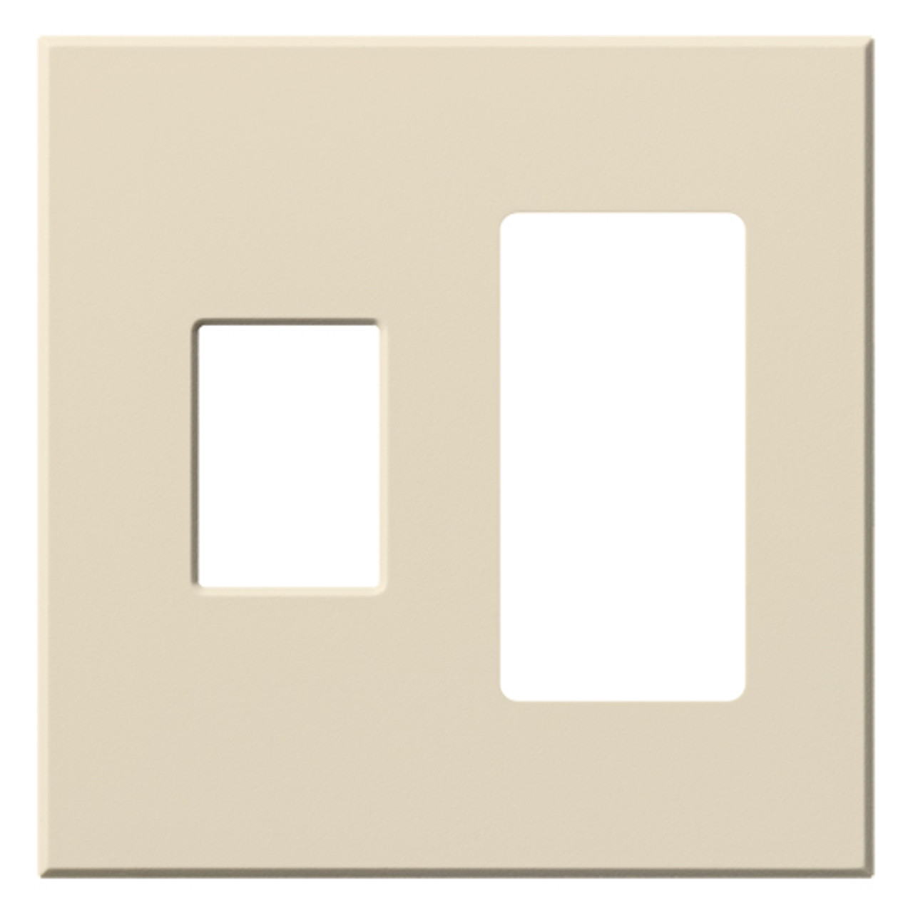 VWP-2CR-LA  Multigang Vwp Series Wallplate For Vareo, Nova T And Grafik Eye