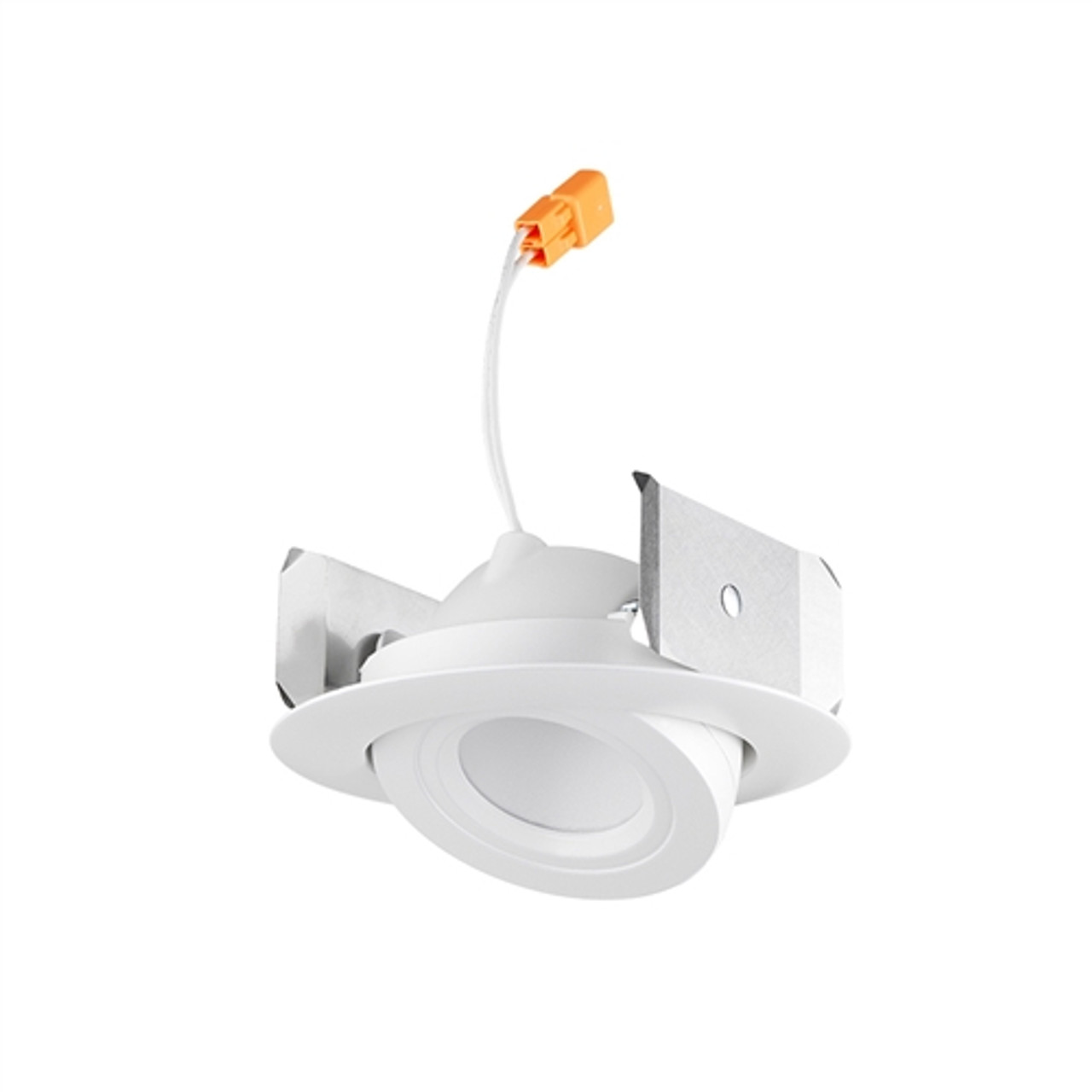 4" LED Retrofit Trim 3000K, 90 CRI 634 lumens, Wide Flood, White Finish, Less Medium Base Socket Adapter 4" LED Retrofit Trim 3000K, 90 CRI 634 lumens, Wide Flood, White Finish, Less Medium Base Socket Adapter