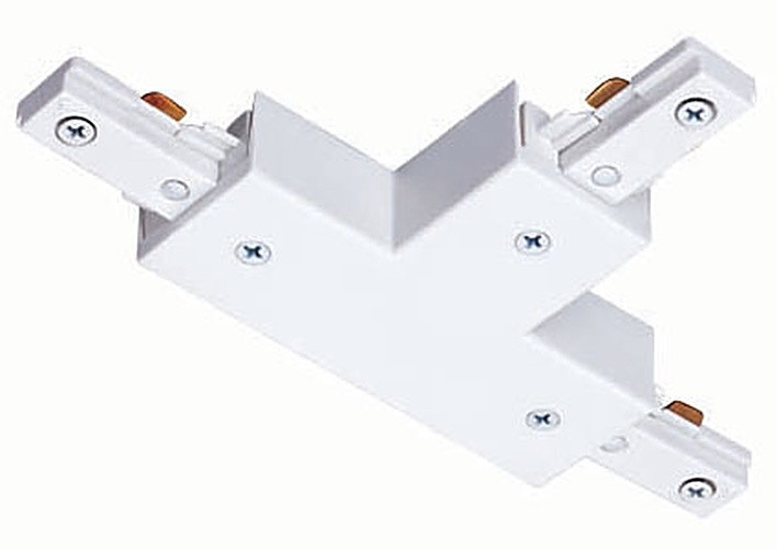 R25WH  Trac Lites T Connector, White Color