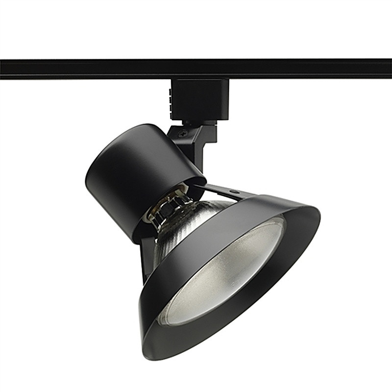 R532BL  Trac Lites Flared Gimbal Line Voltage 75W PAR30 Black Color