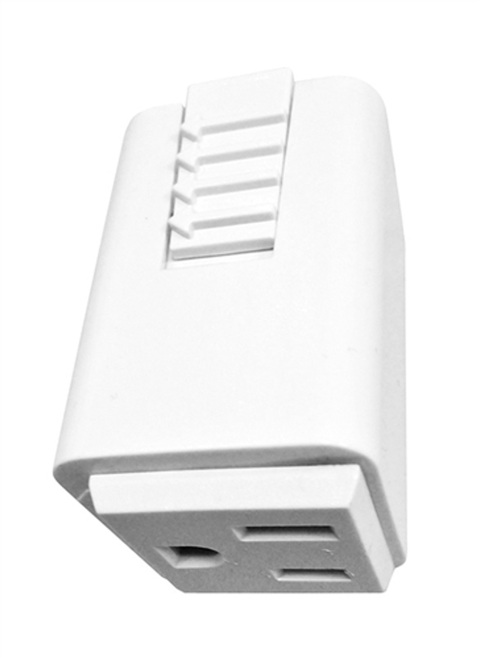 Trac Master Outlet Adapter White Color