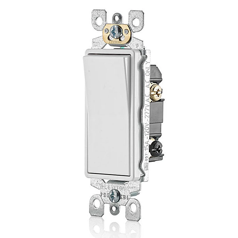 5603-2W 3-Way White 15A Switch