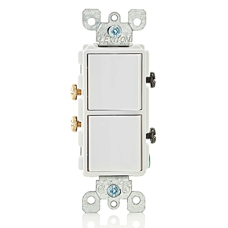 5634-W 2SP White Comb Switch