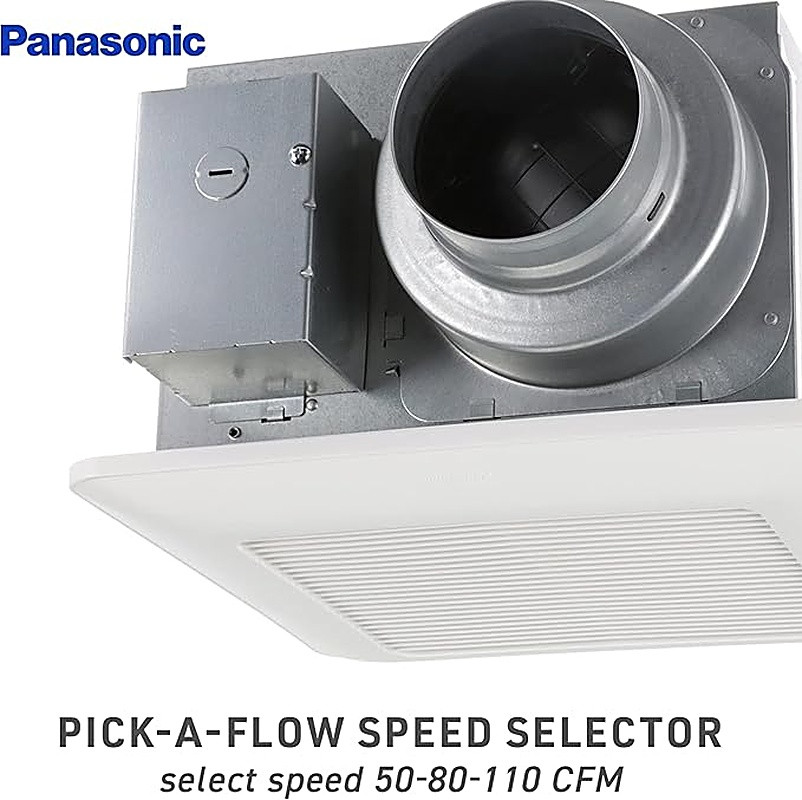 FV-0511VQ1 WhisperGreen® SelectFan with ECM Motor and Pick-A-Flow