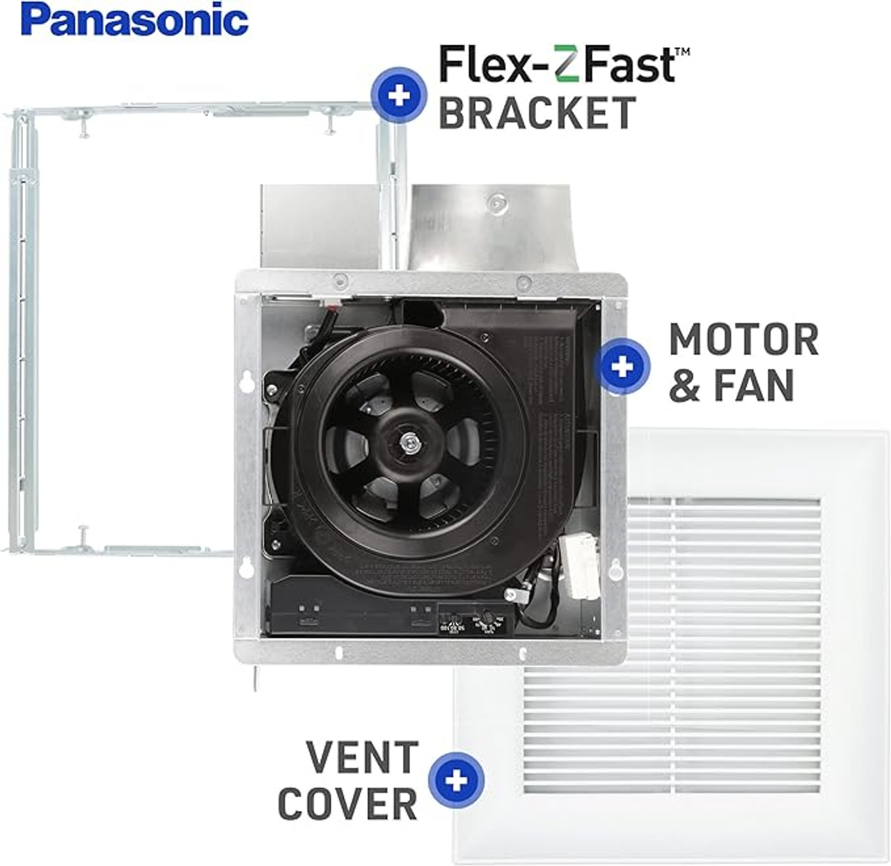 FV-0510VSC1 WhisperValue® DCFan with ECM motor and Pick-A-Flow