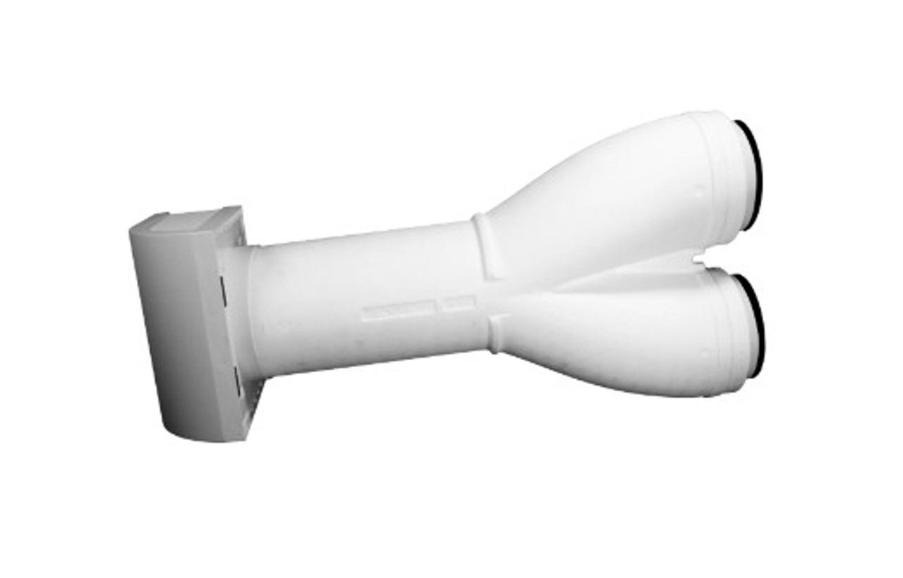 FV-WC10VE1 WhisperVent Wall Cap, Double chambers for 100 CFM exhaust