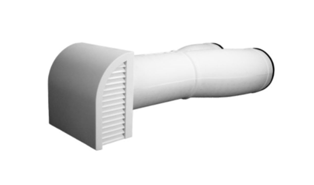 FV-WC10VE1 WhisperVent Wall Cap, Double chambers for 100 CFM exhaust
