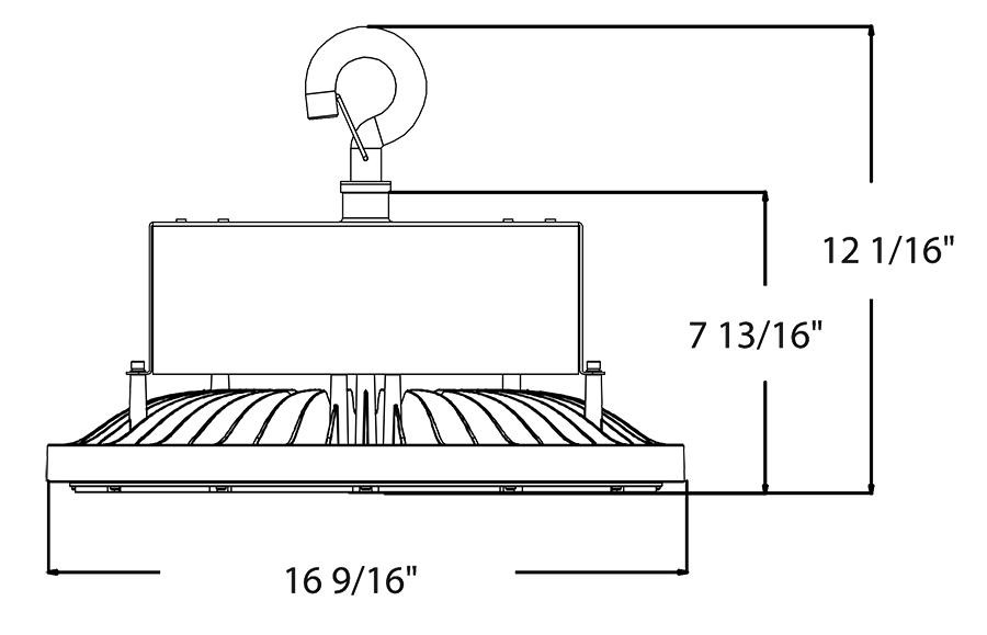 H17XXLB/6CP Line Drawing