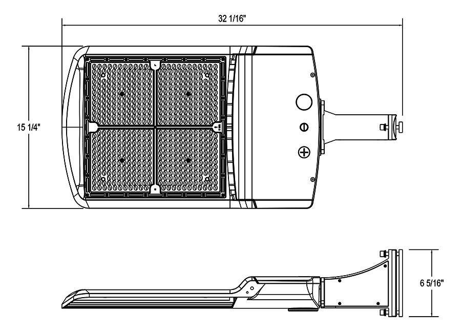 A17-3T480/480/LCBS Line Drawing