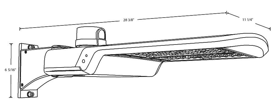 A17XFU150/LCBS Line Drawing
