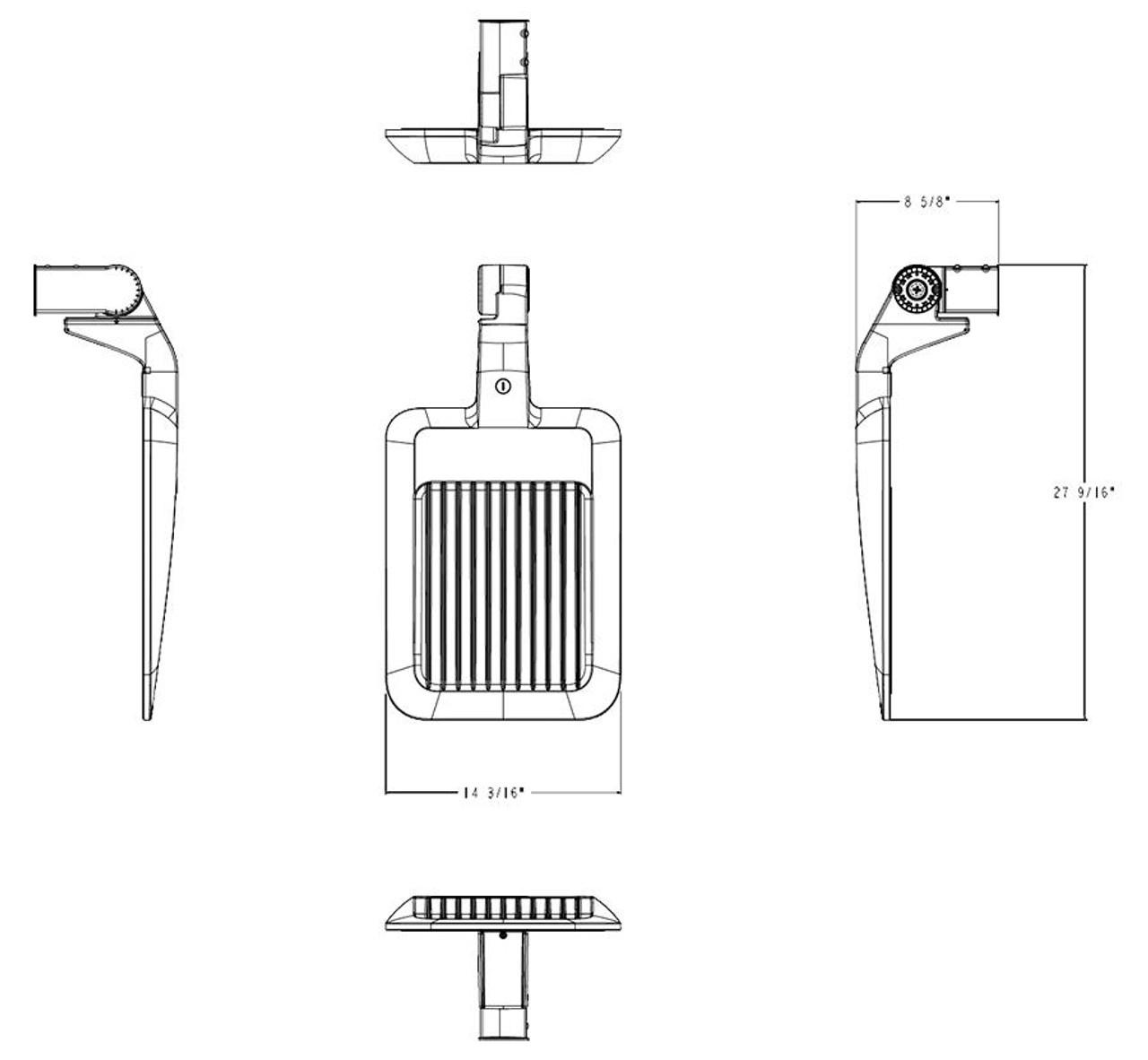 A34T4MSF/480/LCBS/MVS Line Drawing