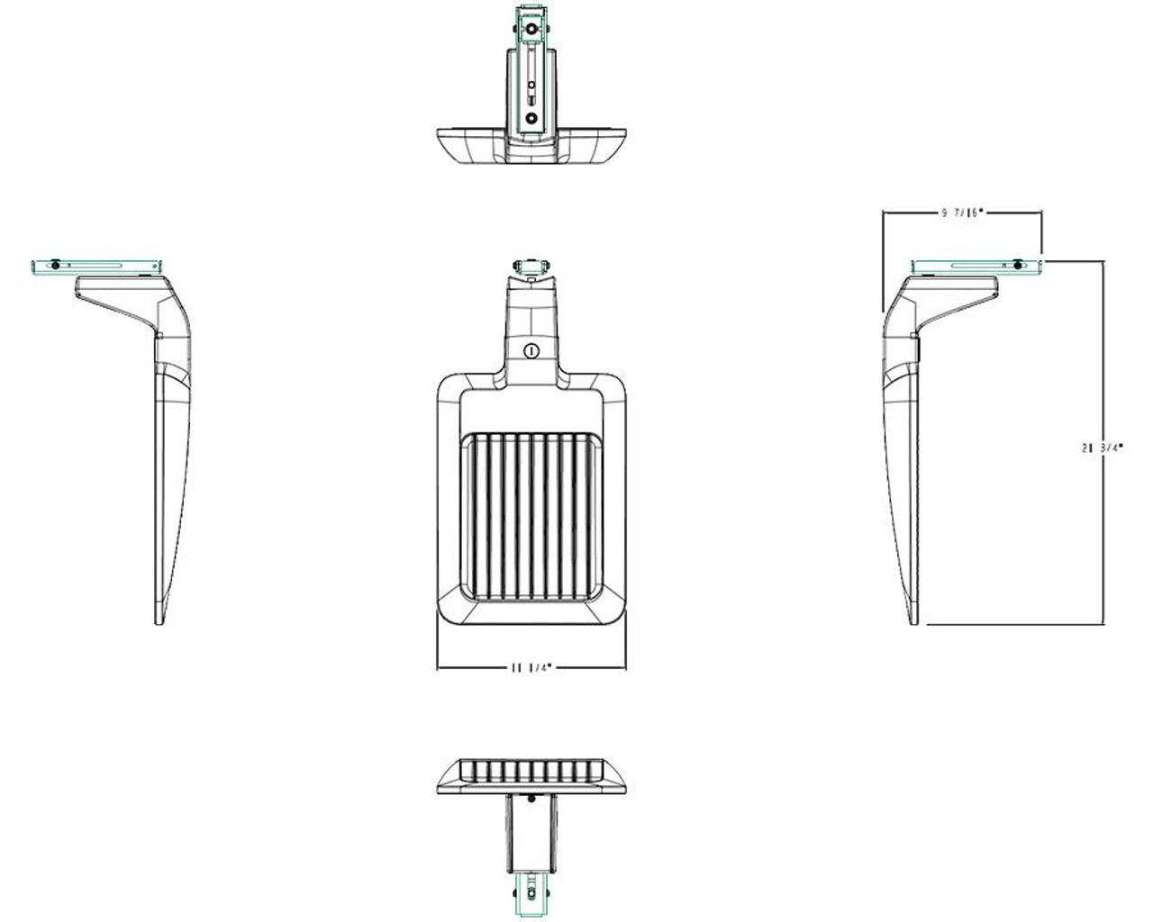 A34T4SW/LCBS Line Drawing