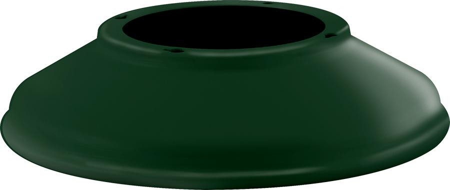 GSST11G Straight Shade 11" For Gnled Gooseneck Hunter Green