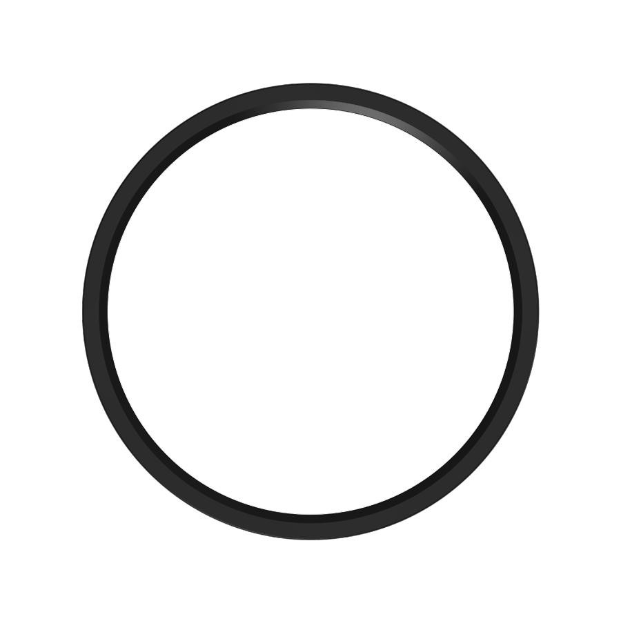 SUMO-TRIM-R-9-BLK Color Trim For 9" Sm Round Black Smooth