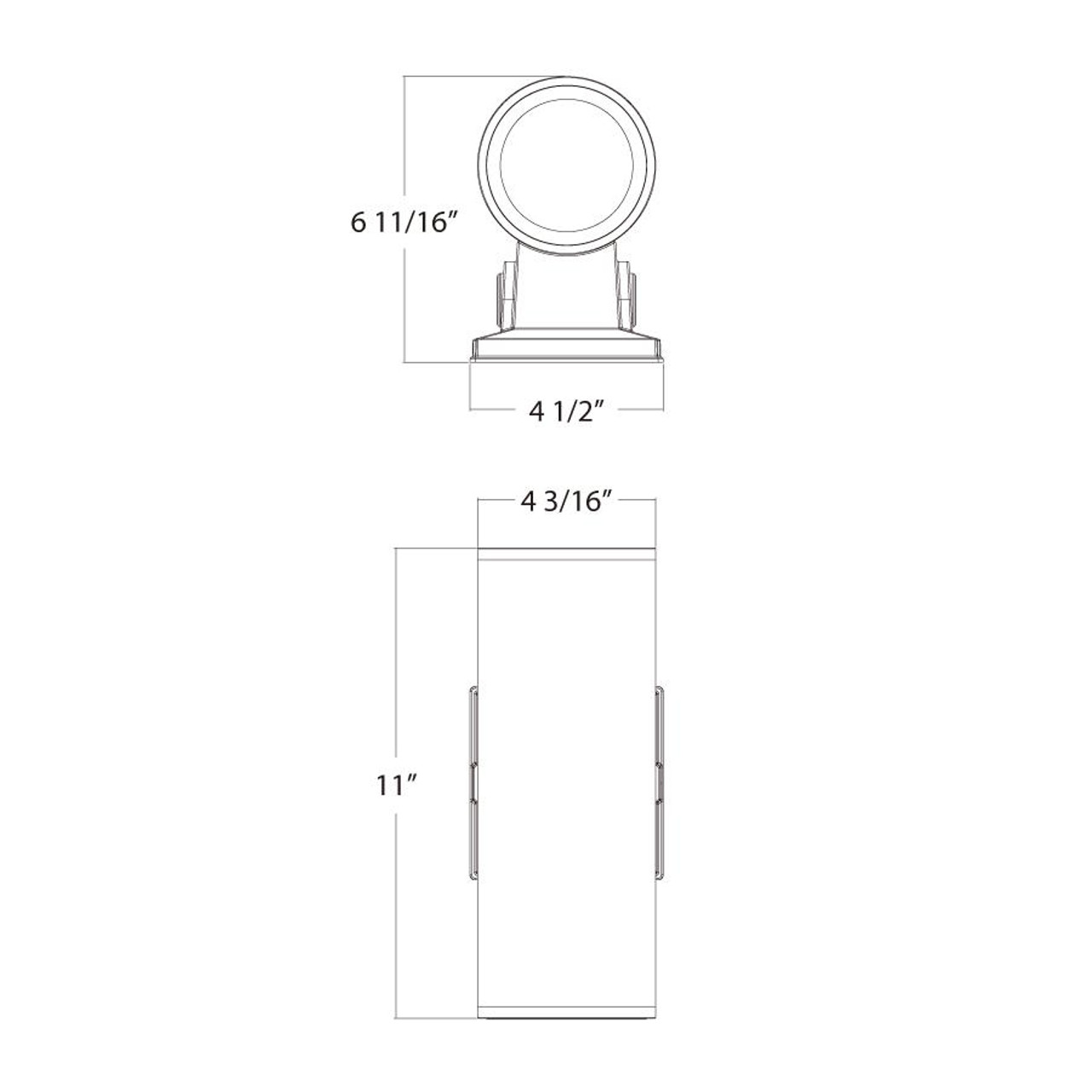 CD34-4WW Line Drawing