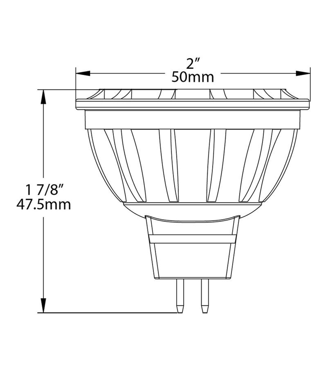 MR16-6-940-15D-DIM Small Reflectors 420 Lumens MR16 6.5W 35EQ CRI90