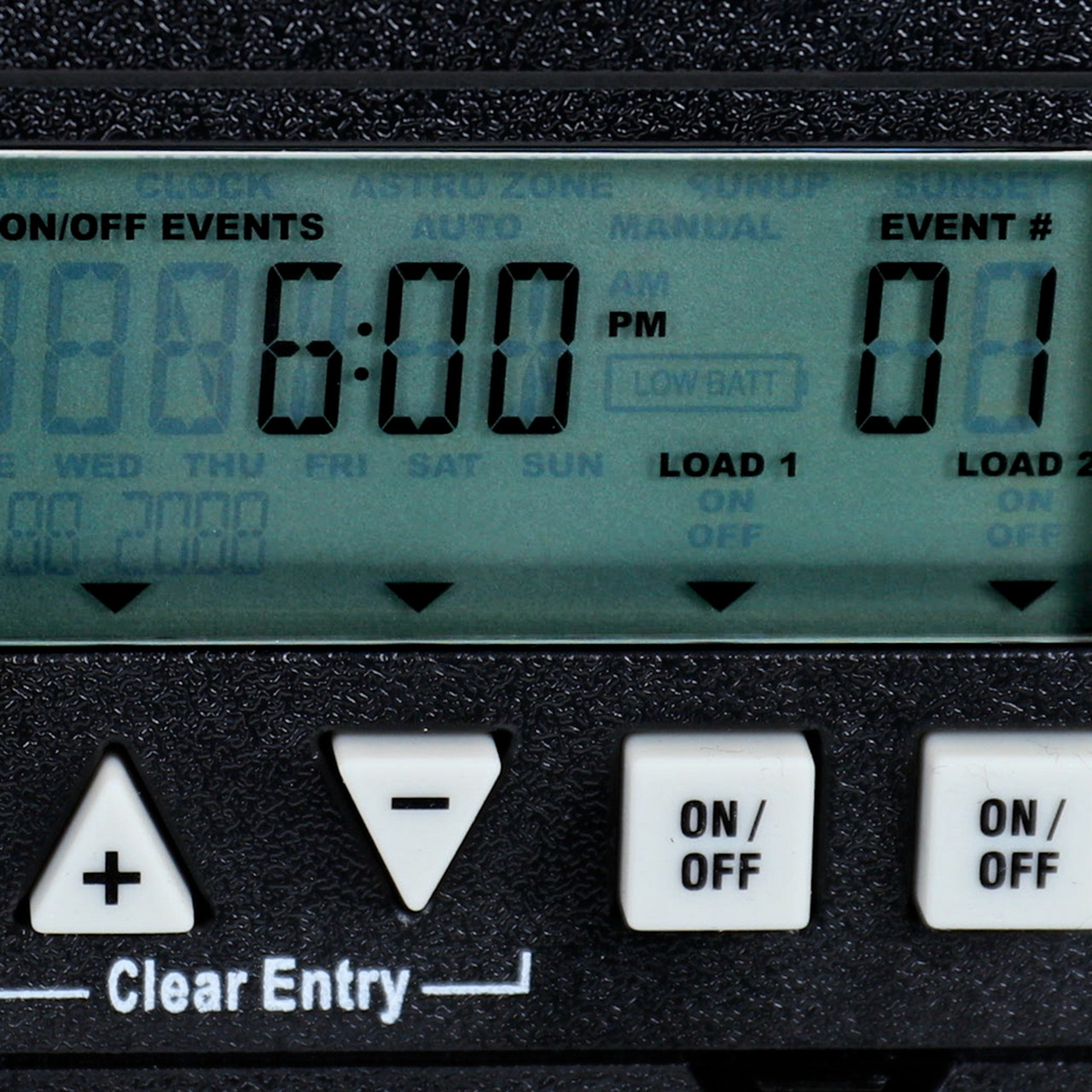 ET1125C  24-Hour 2-Circuit Electronic Control, 120-277 VAC, 2-SPST, Indoor Interface