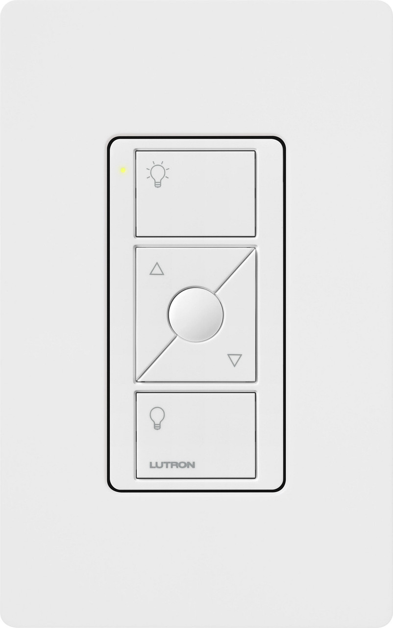 PJL-3BRL-GWH-L01 3-BUTTON With Raise/lower  Preset, Pico Line-powered Wireless