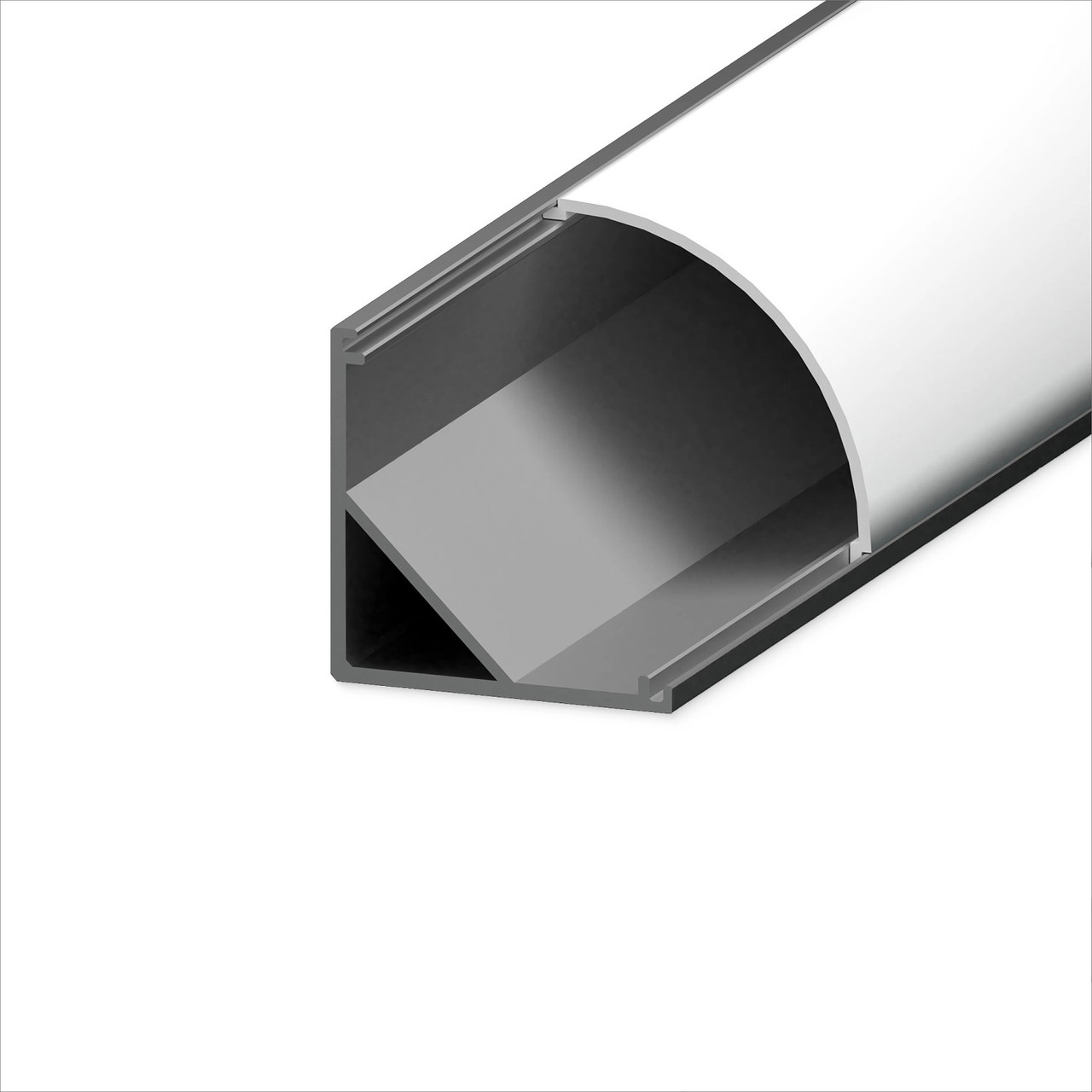 LU-45T-K LED Tape Light Angled, Large Extrusion Bundle, Surface-mount LU-45T-K LED Tape Light Angled, Large Extrusion Bundle, Surface-mount