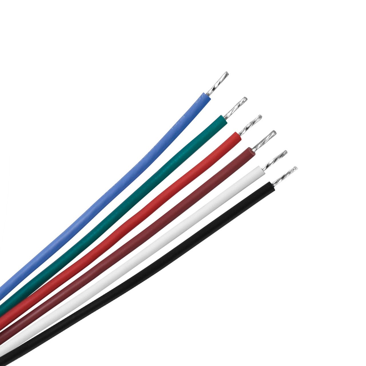 LU-WK1-6W 6-CONDUCTOR, 22AWG Wire  Lumaris Rgb + Tunable White LED Tape LU-WK1-6W 6-CONDUCTOR, 22AWG Wire  Lumaris Rgb + Tunable White LED Tape