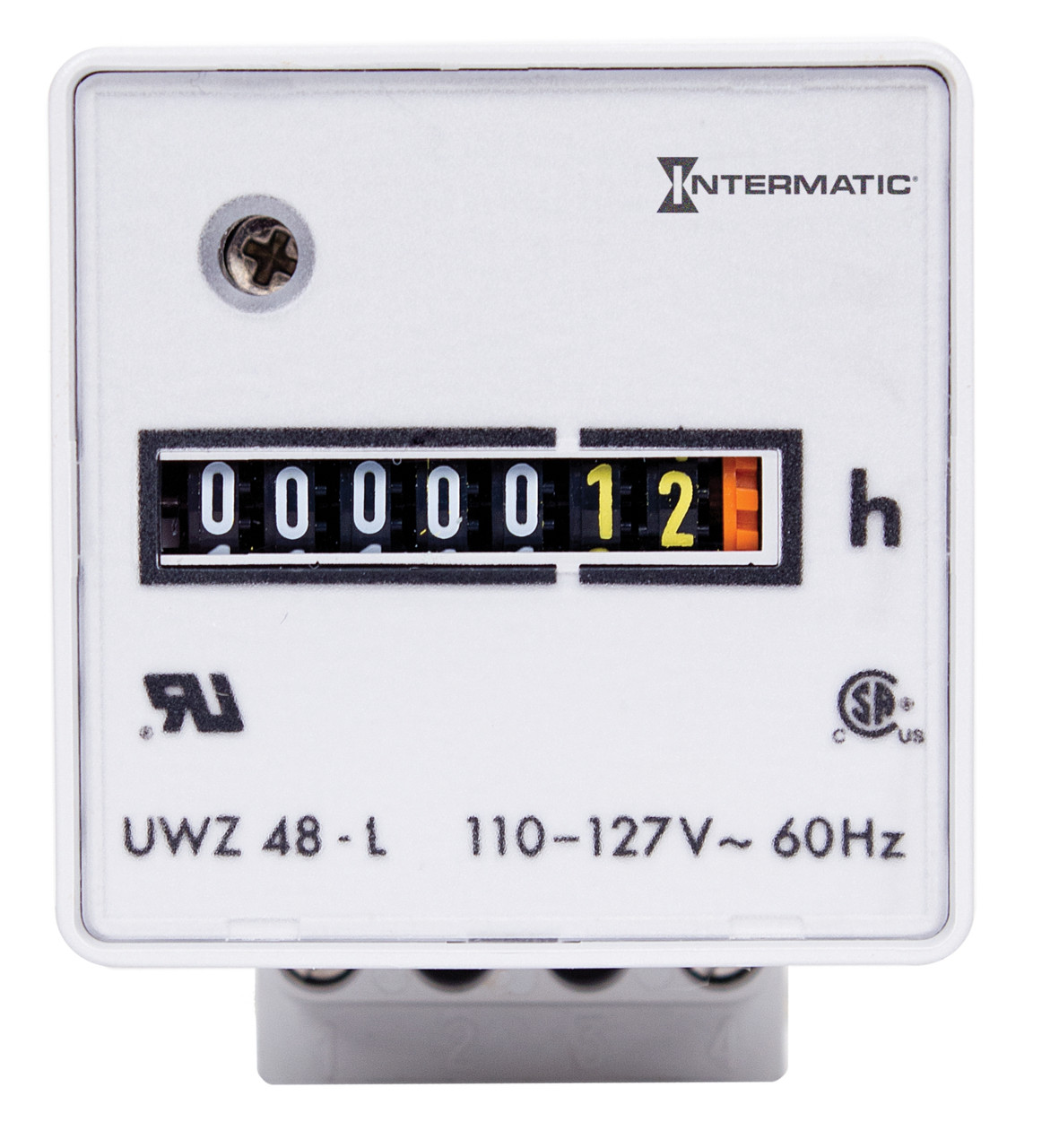 UWZ48-120U Surface Mount Hour Meter