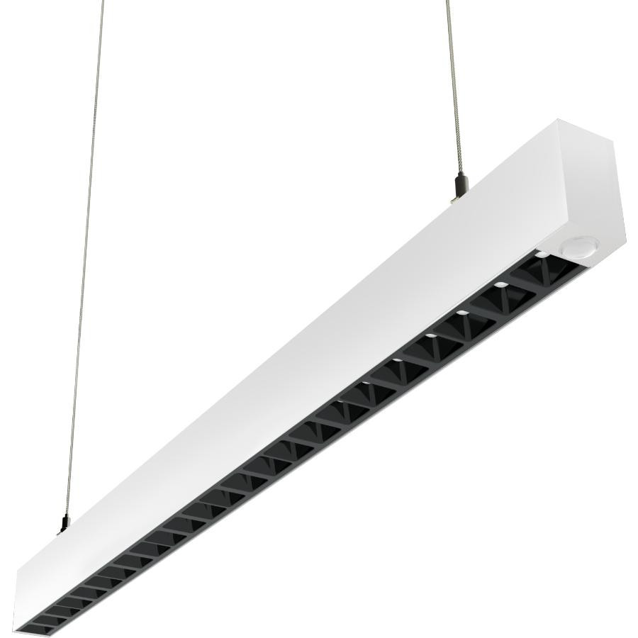 BOA3PLW/LCBS/MVS BOA 3' Downlight 30/21/18/15/8W Pendant 3000/3500/4000K Louvers