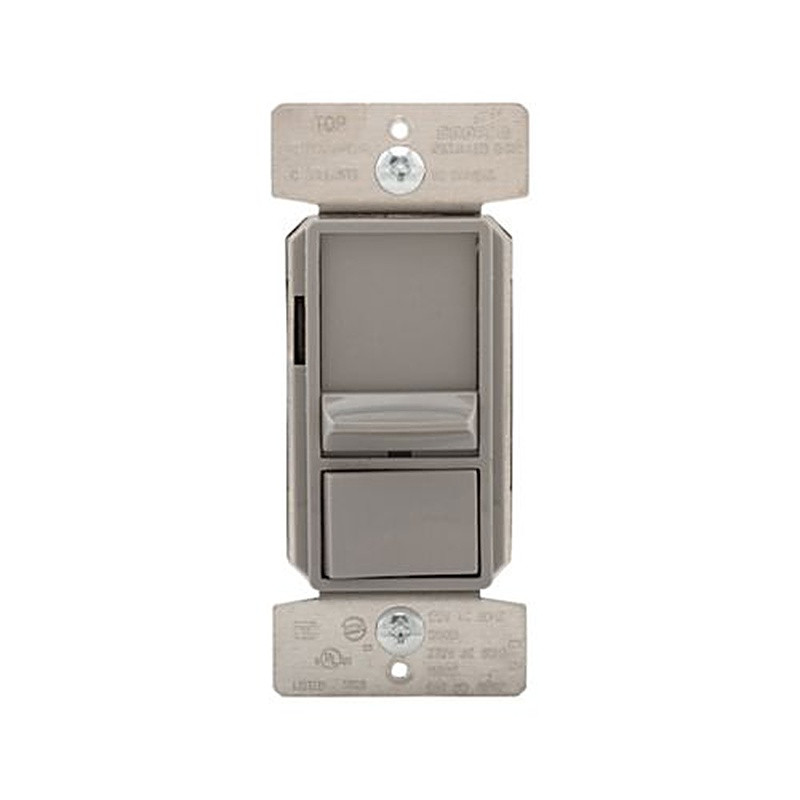 SF10P-GY Dimmer, No Neutral Required, 120/277 Vac, 60 Hz, Gray