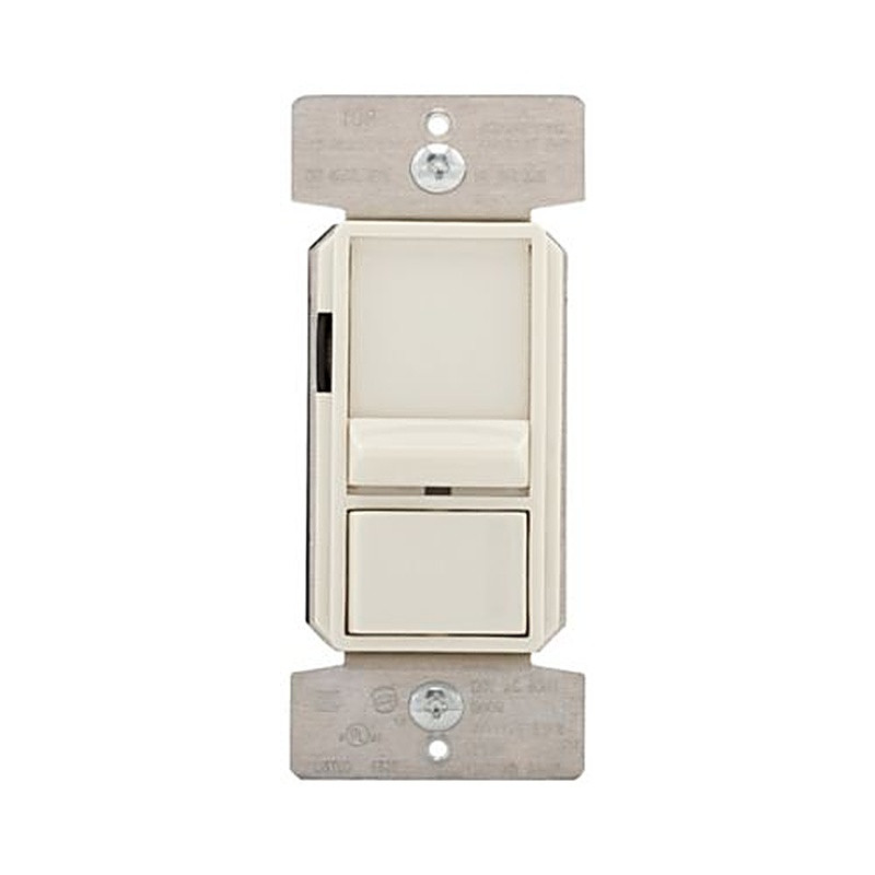 SF10P-LA Dimmer, No Neutral Required, 120/277 Vac, 60 Hz, Light Almond
