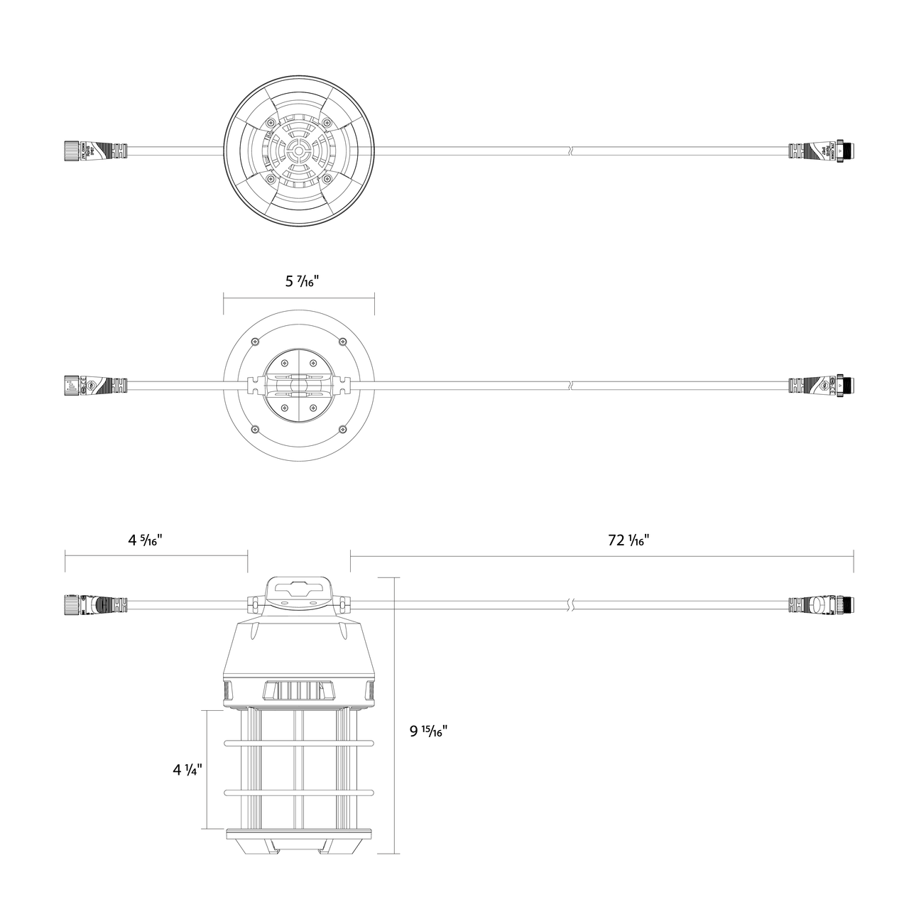 TEMP34-100 Line Drawing