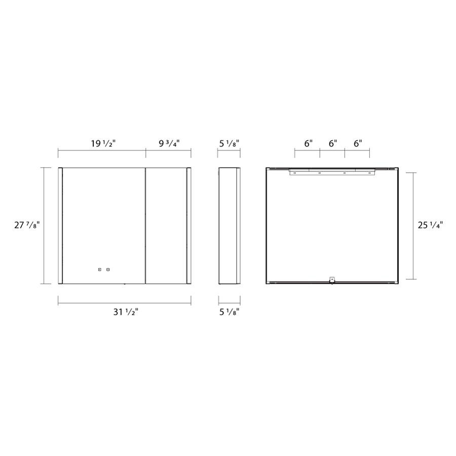 LMCB3228 Line Drawing