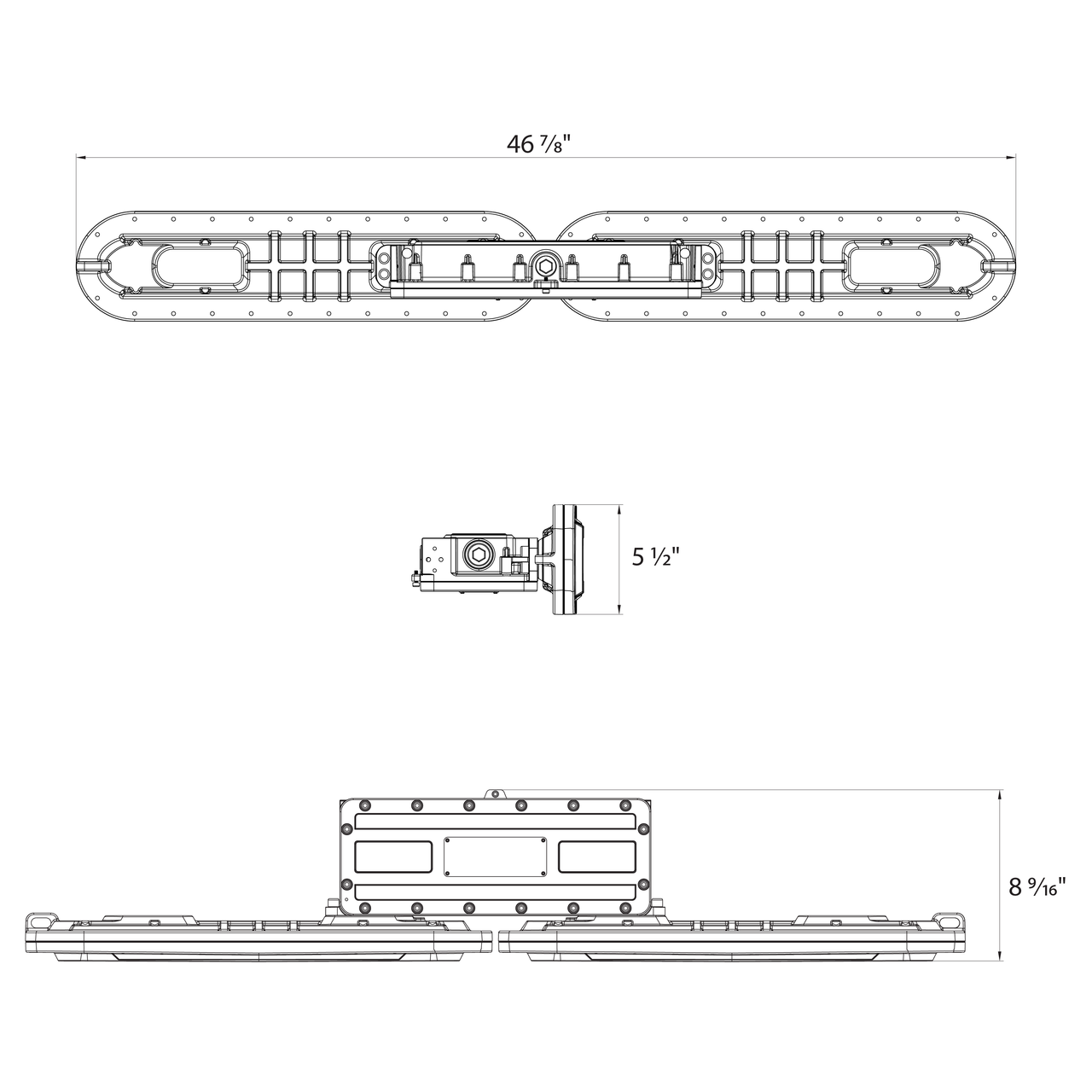 HAZXL34-80/480 Line Drawing