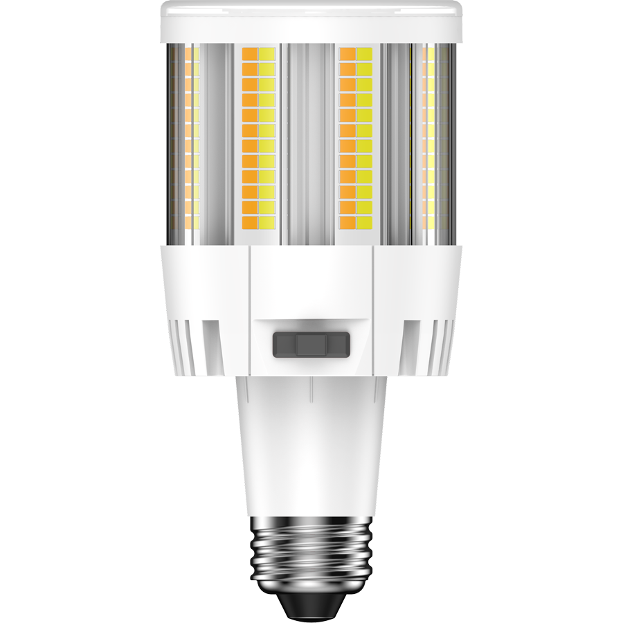 HIDFA-20S-E26-8CCT-BYP Hid Post Top Cri80 3/4/5k 20/15/10w E26 120-277v