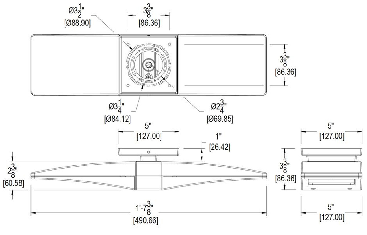 CLED2X10NW Architectural 2501 Lumens CLED 20W 4000K White