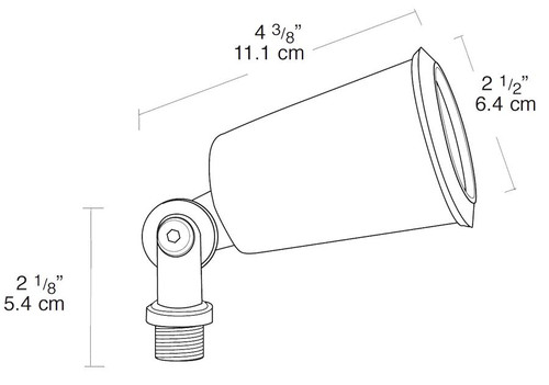 R90MS Landscape 1900 Lumens Flood Molded Gasket 150W PAR38 Max Silver